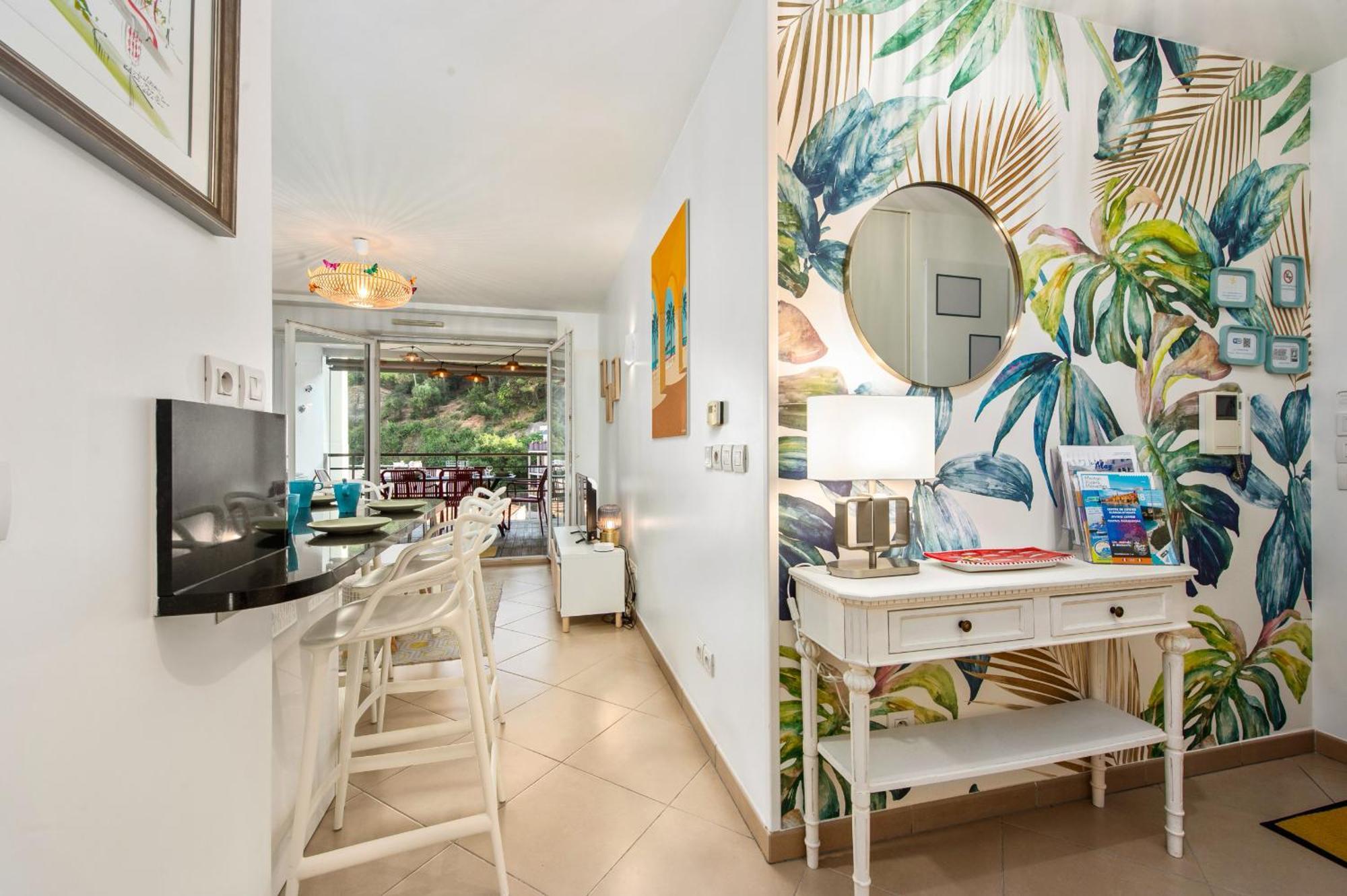 "L'Idyllique" Parking, Piscine, Plage, Calme Assure, Gare Roquebrune-Cap-Martin Exterior foto