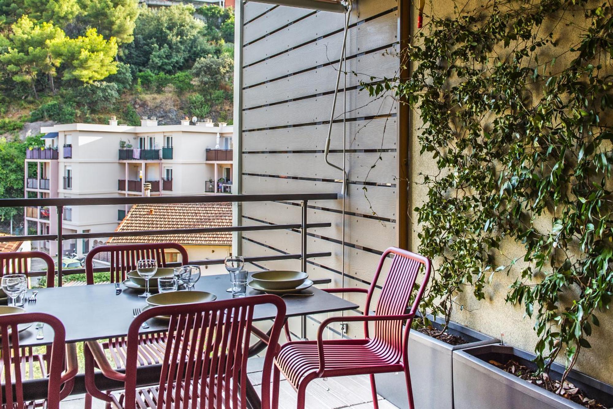 "L'Idyllique" Parking, Piscine, Plage, Calme Assure, Gare Roquebrune-Cap-Martin Exterior foto